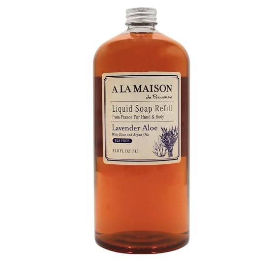 A LA MAISON Lavender Aloe Natural Hand Wash Made with Essential Oils