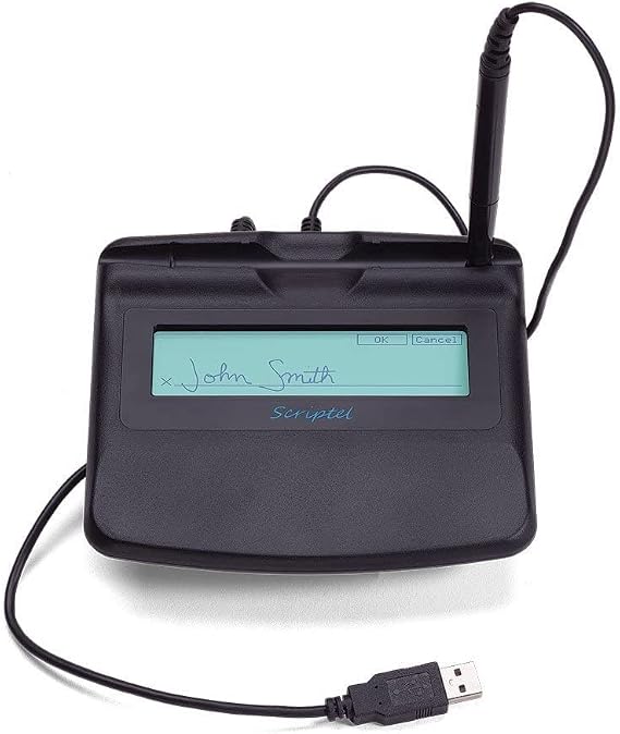 ST1571-6FT LCD Backlit EasyScript Signature Capture Pad
