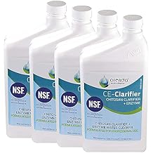 Orenda CE Clarifier Chitosan Plus Enzyme Natural Swimming Pool Cleaner 1 Qt 4 Pk ORE-50-140-4