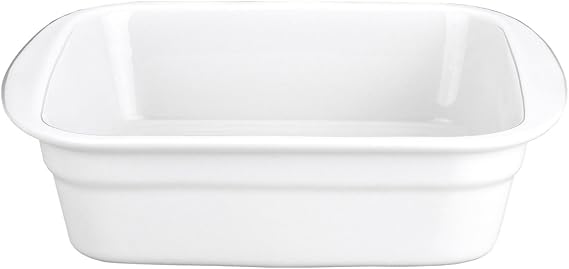 Pillivuyt Porcelain 9-1/2-Inch Square Heavy-Duty Lasagne Baker
