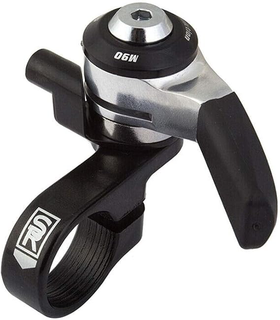 SunRace SLM96 - SLM96.RF00.0S1.HP | Sunrace SLM96 Alloy Friction Shifter with Polished Lever & Clamps