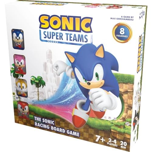 Zygomatic | Super Sonic Teams | Card Game | Ages 7 | 2-4 Players | 20 to 40 Minutes Playing Time