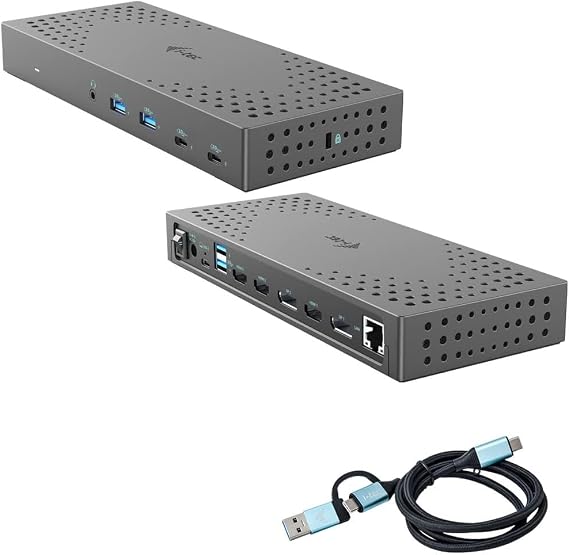 i-tec USB 3.0 / USB-C/Thunderbolt, 3x 4K Docking Station Gen 2 + Power Delivery 100W