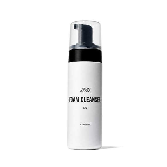 Public Goods Facial Cleanser & Moisturizer | Made in USA | 5 Fl Oz Bottle