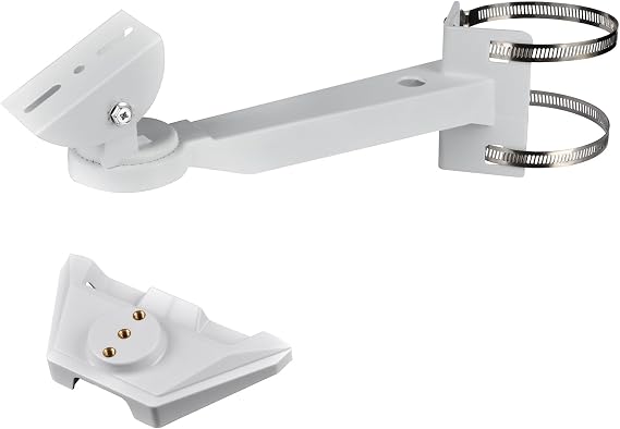 Adjustable Pole Mount Bracket Compatible with Starlink Mini | Mounting Bracket Kit with Adapter Mount for Starlink Mini Dish, Cylinder Installing