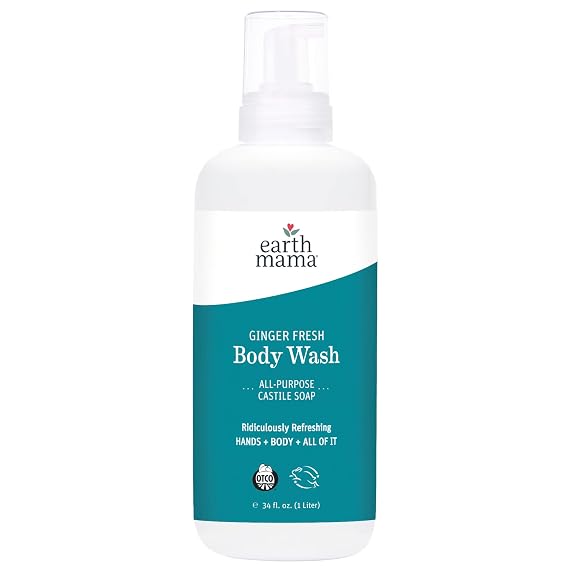 Earth Mama - Ginger Fresh Hand & Body Wash Foaming Refill - 34 fl oz