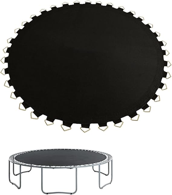 Trampoline Replacement Jump Pad, Outdoor Circular Rebound Pad, Trampoline Replacement Jump Pad Bounce(12ft-(80 Buckles))