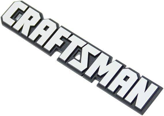 Craftsman 29873 Tool Chest Nameplate Genuine Original Equipment Manufacturer (OEM) Part