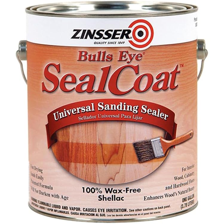 20-Pack of 1 gal Zinsser 851 Clear SealCoat Universal Sanding Sealer