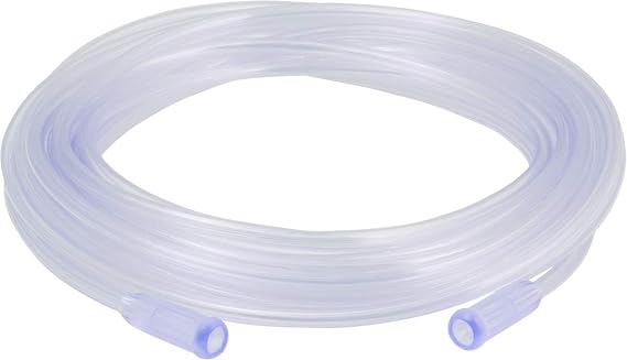 Oxygen Tubing - Clear Crush Resistant Oxygen Tubes - 7 Foot