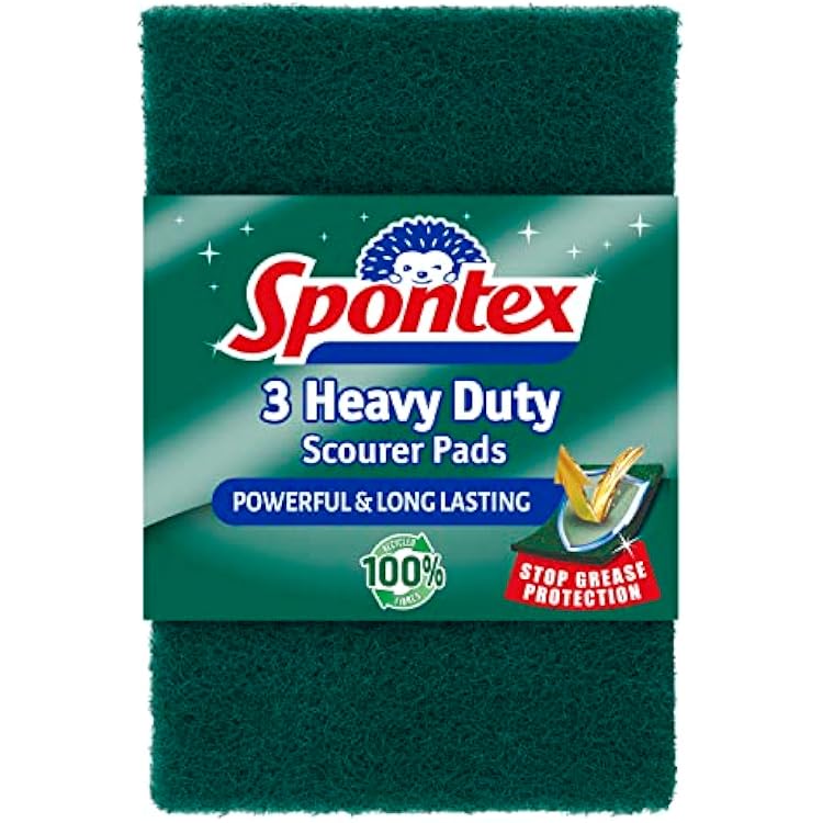 Spontex 3 Heavy Duty Scourer Pads