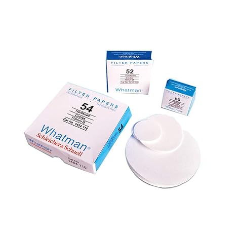 Whatman 1540-090 Hardened Ashless Quantitative Filter Paper, 9.0cm Diameter, 8 Micron, Grade 540 (Pack of 100)