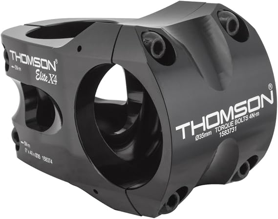 Thomson Unisex Adult's Elite X5 A- Head, Black, 40mm x 35 mm | bike-stems-and-parts