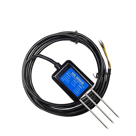 RS485 Output Soil Temperature Humidity Moisture Sensor