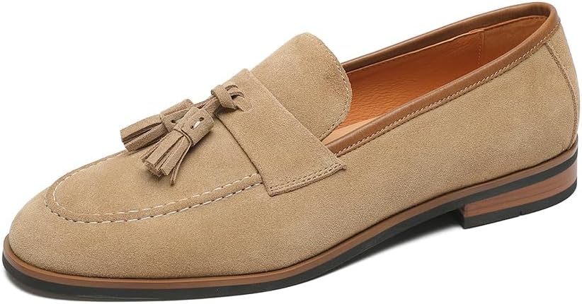 Loafers for Men - Premium Calfskin Tassel Shoes | Handcrafted Business Casual Loafers