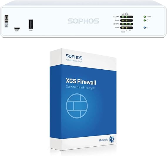 Sophos XGS 87 Next-Gen Firewall with Xstream Protection, 3-Year (US Power Cord) (IA8B3CSUS)