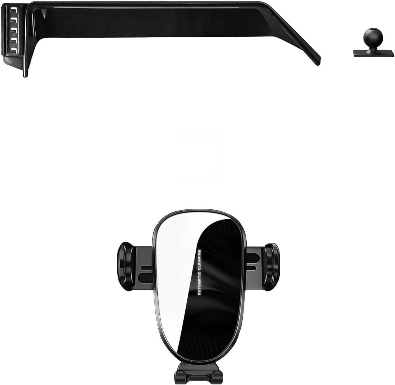 Car Phone Holder Compatible With Changan UNI-V Uni V 2022 2023 Screen Fixed Base 15W Wireless Charging Mobile Phone Holder Car AccessoriesBase and holder 2