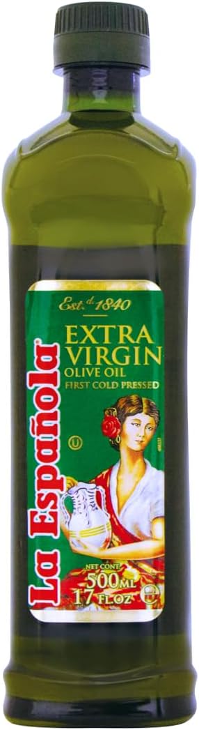 nakato La Espanola Extra Virgin Olive Oil 500ml PET Bottle, Cold Pressed Method, 1 Bottle