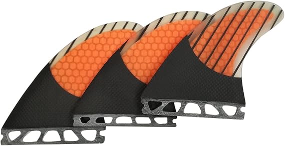 UP SURF Surfboard fins Single Tab G7/G5 Honeycomb+Carbon+Fiberglass Tri fins