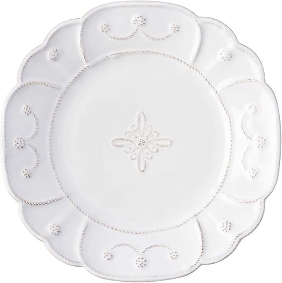 Juliska Jardins du Monde Whitewash Dessert/Salad Plate