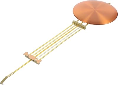 Yardwe Grandfather Clock Pendulum Replacement Metal Wall Clock Movement DIY Repair Part Mechanism Part Pendulum Accessory for Home Office