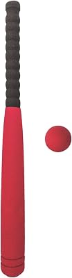Champion Sports Foam Covered Bat and Ball