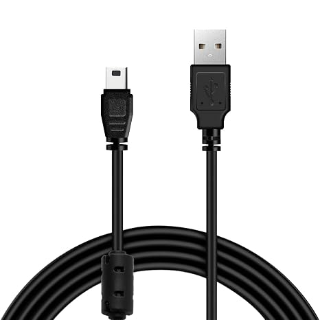 JUTA High Speed Mini-USB 2.0 Cable Compatible with Autel Maxisys MS906BT OBD2 Diagnostic Scanner - 2.6ft/80cm