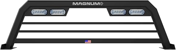 Magnum Low Profile Headache Rack | Fits 2024 GM 2500+ Low Trim Packages | Easy Install