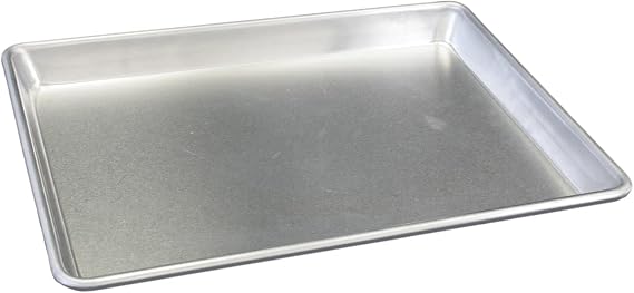 Excellante 18" X 13" Half Size Aluminum Sheet Pan,  In Each