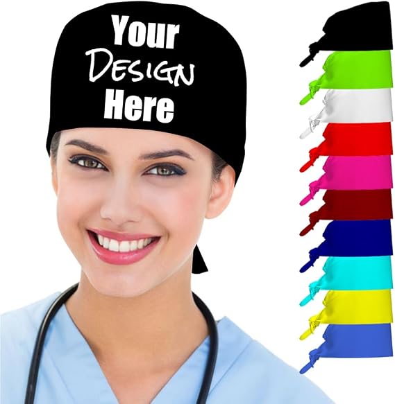Custom Working Hat with Name Text Logo Design Your Own Working Caps Adjustable Sweatband for Men Women