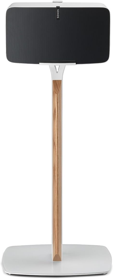 Flexson Premium Floor Stand for Sonos S5 (White, Single)