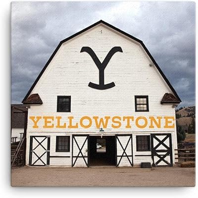 PARAMOUNT NETWORK Yellowstone Barn Canvas