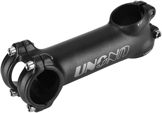 BESNIN Bike Stem 17 Degree Bicycle Stem, 31.8 * 60/70/90/110/130mm MTB Stem Mountain Bike Handlebar Stem for Bicycle, Road Bike, MTB, BMX, Cycling (17 31.8 * 110mm)