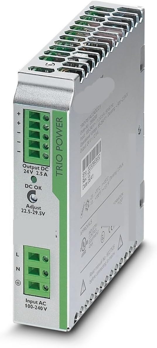Power Supply, Power Supply TRIO-PS/1AC/24DC/ 2.5-2866268 for Industrial Automation, Energy Management etc