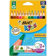 Bic Kids Evolution Üçgen Jumbo Kuru Boya Kalemi 12 Renk