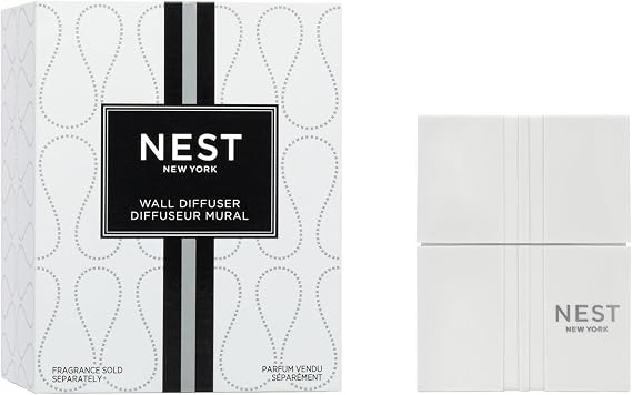 NEST New York Wall Diffuser Device - Up to 30 Days of Continuous Scent - Flame Free - Made in USA