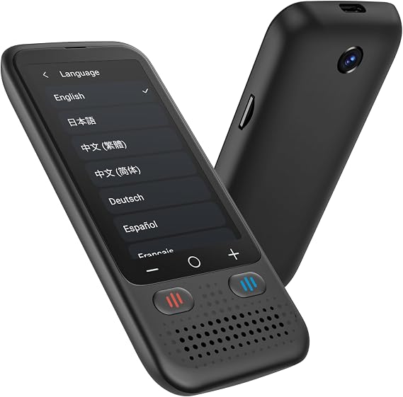 Language Translator Device for Travel Business Learning, Upgraded ChatGpt AI Translator No WiFi Needed, 138 Languages Two Way Real-Time Voice Translation, Offline&Recording&Photo Translation