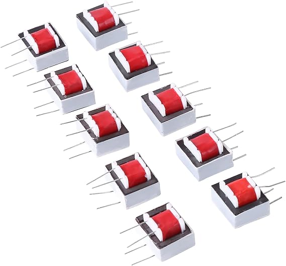 Audio Transformers,10Pcs 600:600 Ohm 1:1 EI14 Isolation Transformer,Double wire Winding