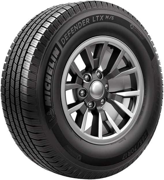MICHELIN Defender LTX M/S All-Season Radial Tire - LT245/75R17/E 121R