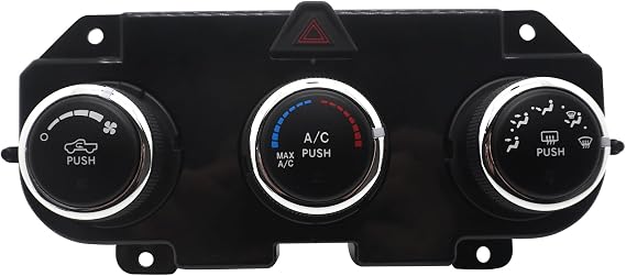 68268189AA Climate Control Module Compatible with 2013-2018 Dodge Ram 1500/2500/3500/5500 w/o Dual Zone