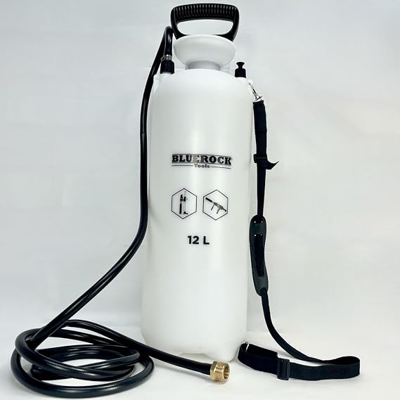 BLUEROCK Portable Pump Water Supply 12 Liter Reservoir Kit for Wet Bit Concrete Core Drilling
