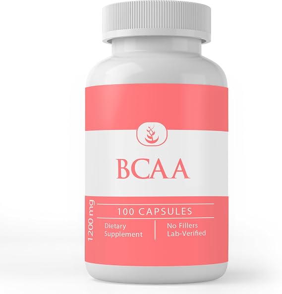 PURE ORIGINAL INGREDIENTS BCAA, (100 Capsules) Always Pure, No Additives Or Fillers, Lab Verified