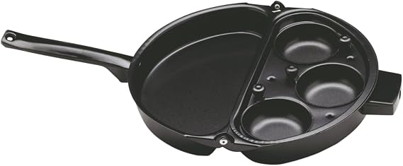 Norpro 665 Nonstick Omelet Pan with Egg Poacher, One Size