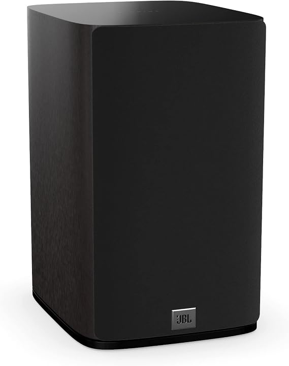JBL Studio 630, Dark Wood - High-Performance Bookshelf Loudspeaker - with 6.5 PolyPlas Cone Woofer, 2414H-1 Compression Driver & Magnetic Grille