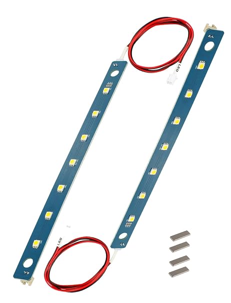 AD5M LED Light Kit for Flashforge Adventurer 5M/5M Pro 24V 7 Beads Light Strip-2 Pcs