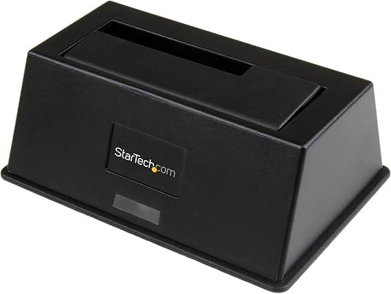 Single Bay USB 3.0 to SATA Hard Drive Docking Station, USB 3.0 (5 Gbps) Hard Drive Dock, External 2.5/3.5" SATA I/II/III HDD/SSD Docking Station, Top-Loading Hard Drive Bay (SDOCKU33BV)