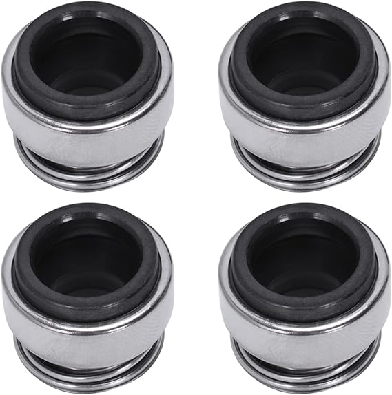 4X 12Mm Coiled Spring Rubber Bellow Pump Mechanical Seal 301-12 Shaft Seals