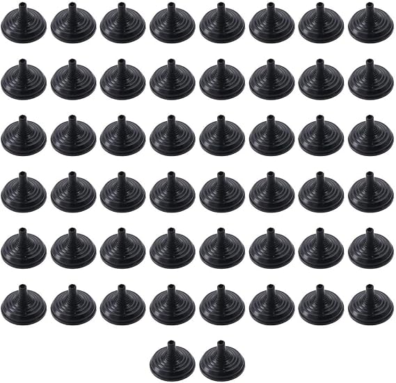 50 Pcs Mini Flag Base, Weighted Small Flag Holder, Table Flag Stand Base for Office Desk,Black