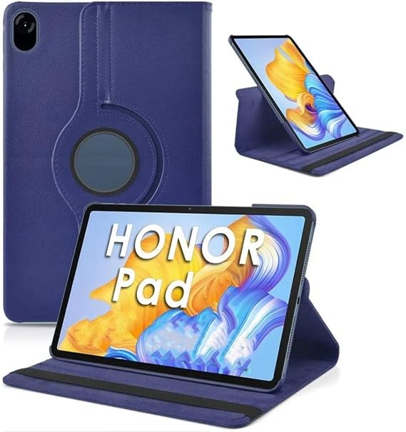 Zore Huawei İle Uyumlu Honor Pad X9 11.5' Dönebilen Standlı Kılıf, Lacivert
