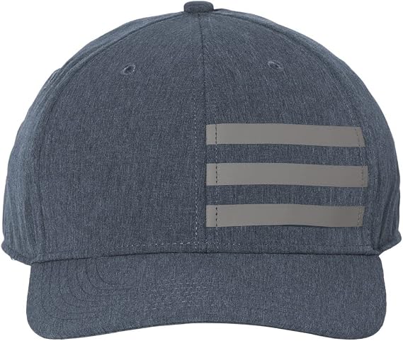 adidas - Bold 3-Stripes Cap - A631 - Adjustable - Navy